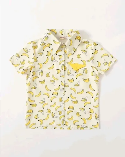 Camisa para niño color amarillo