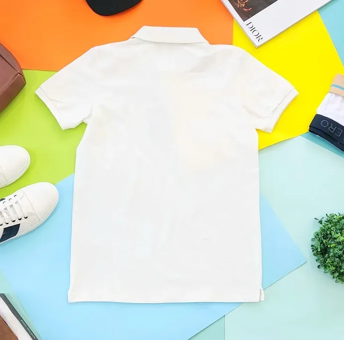 Camiseta Cambridge Polo Club para caballero color blanco hueso
