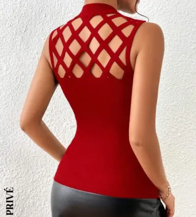 Blusa para dama color rojo