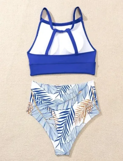 Vestido de baño para dama color azul