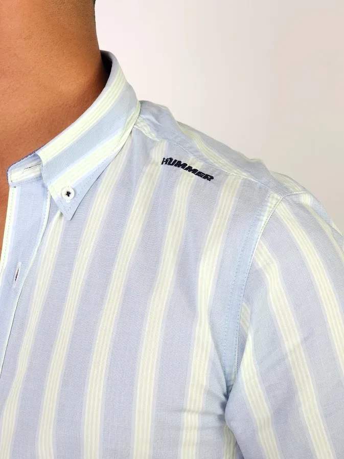 Camisa Hummer para caballero de rayas