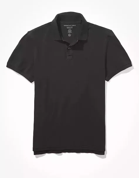 Camiseta American Eagle para caballero color negro