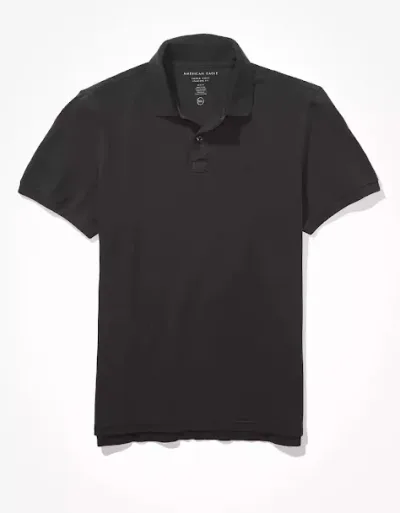Camiseta American Eagle para caballero color negro