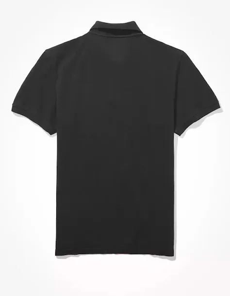 Camiseta American Eagle para caballero color negro