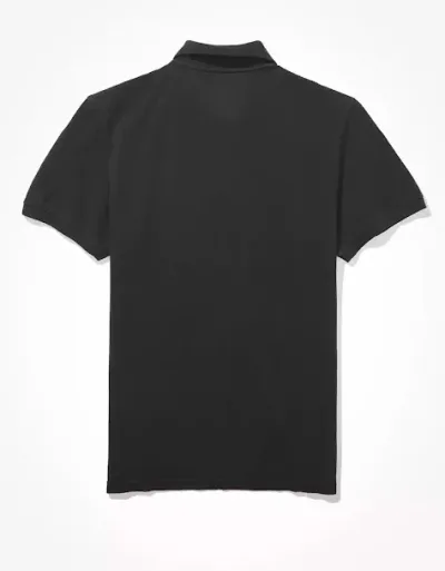 Camiseta American Eagle para caballero color negro