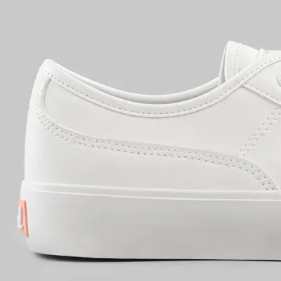 Tenis Coral para dama HARU ALL WHITE  color blanco