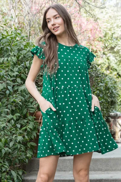 Vestido you&me para dama YMD10141V color verde