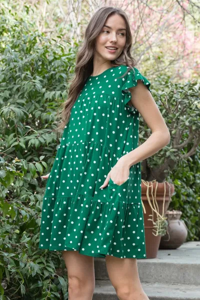 Vestido you&me para dama YMD10141V color verde