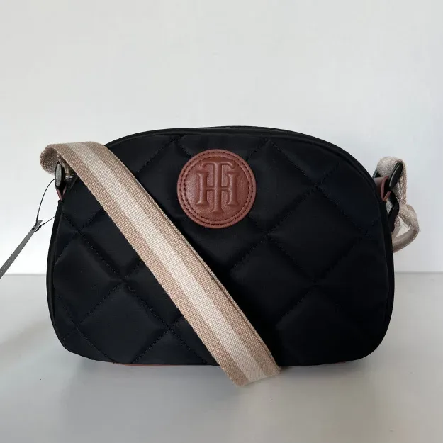 Bolso pequeño Tommy Hilfiger para dama color negro