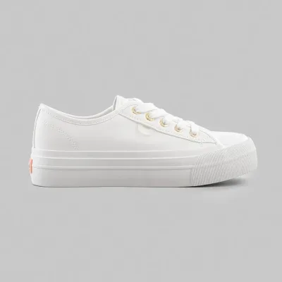 Tenis Coral para dama YARI WHITE color blanco