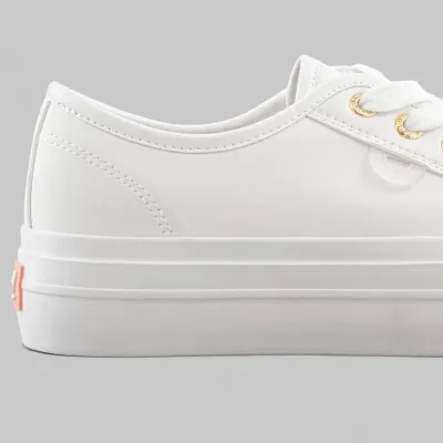 Tenis Coral para dama YARI WHITE color blanco