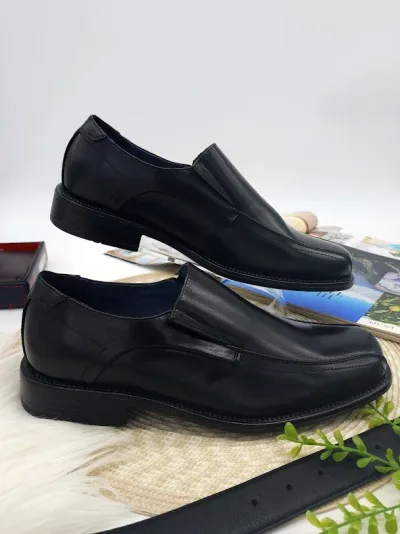 Mocasines para caballero color negro Bruno Marc