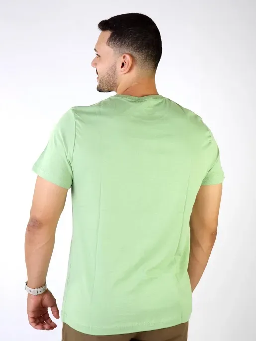 Camiseta Náutica para caballero color verde