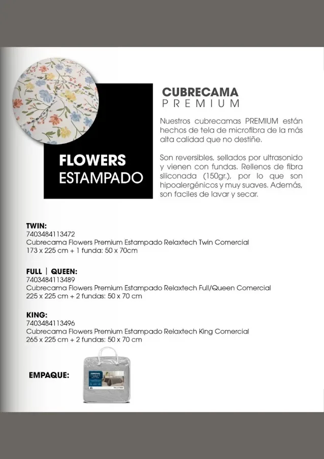 Cubrecama unicolor Alma king