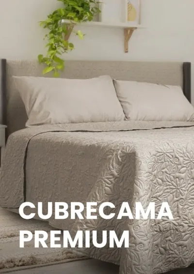 Cubrecama unicolor Alma king