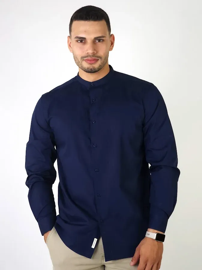 Camisa para caballero color azul