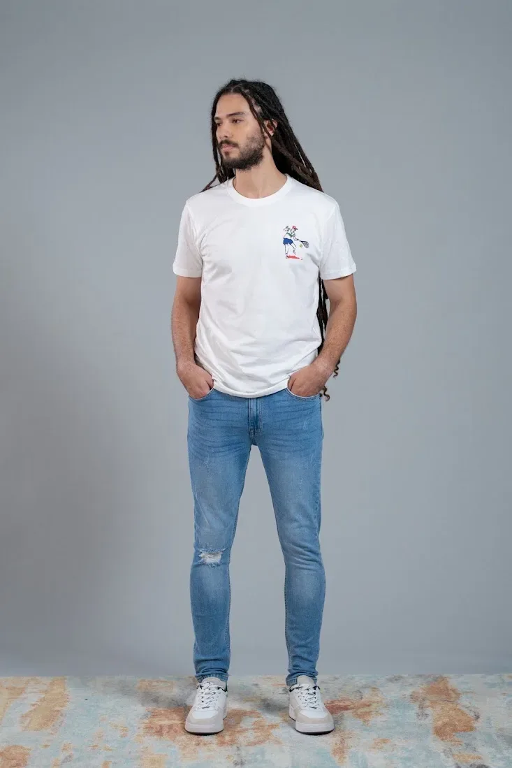 Jeans Estivaneli color celeste JMB-4189