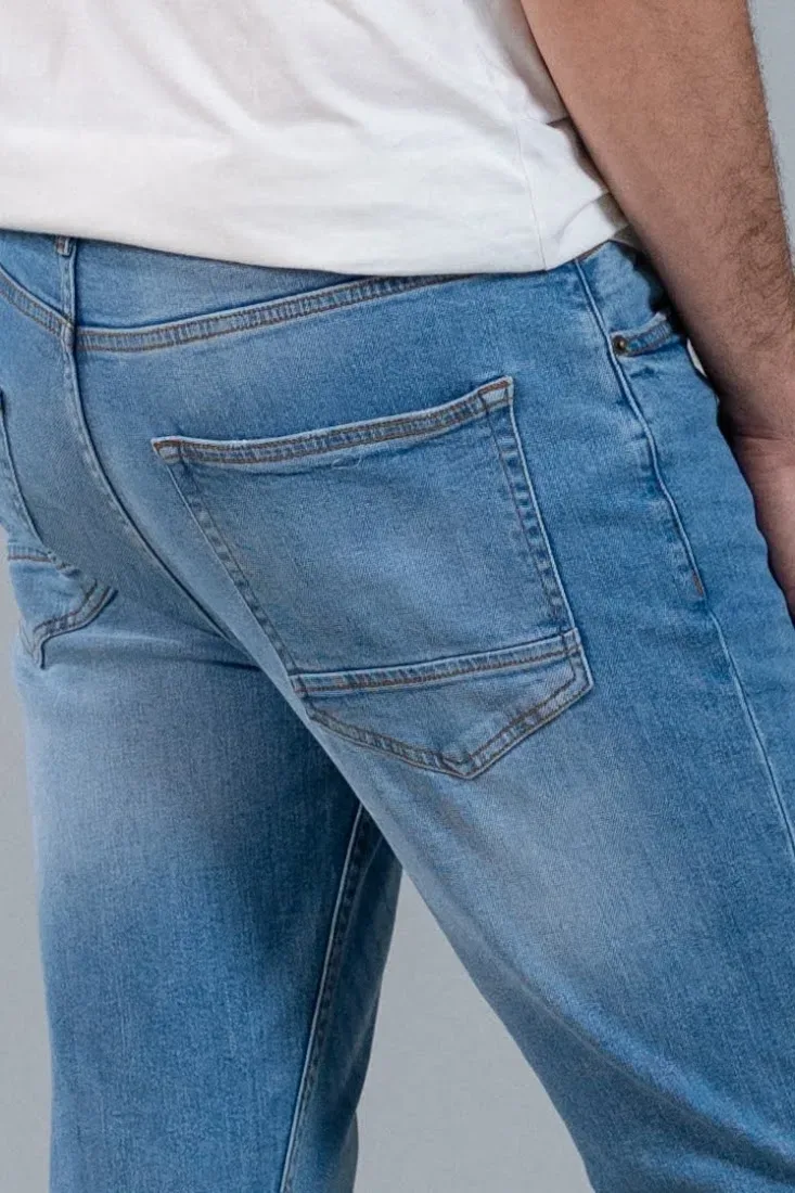 Jeans Estivaneli color celeste JMB-4189