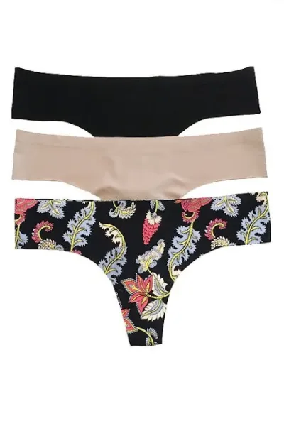 Set de bragas para dama diseño floral