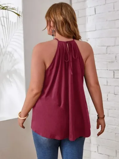 Blusa para dama color vino