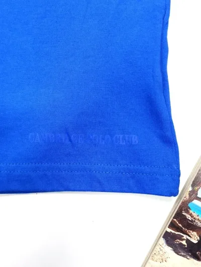 Camiseta Cambrige Polo para niño color azul