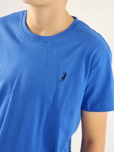 Camiseta Cambrige Polo para niño color azul