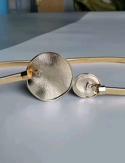 Cinturón para dama color dorado