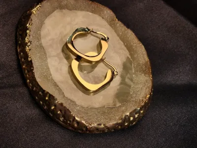 Aretes de Acero inoxidable para Dama