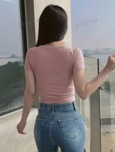 Blusa para dama color rosa