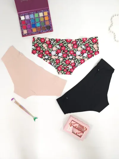Set de bragas para dama diseño floral