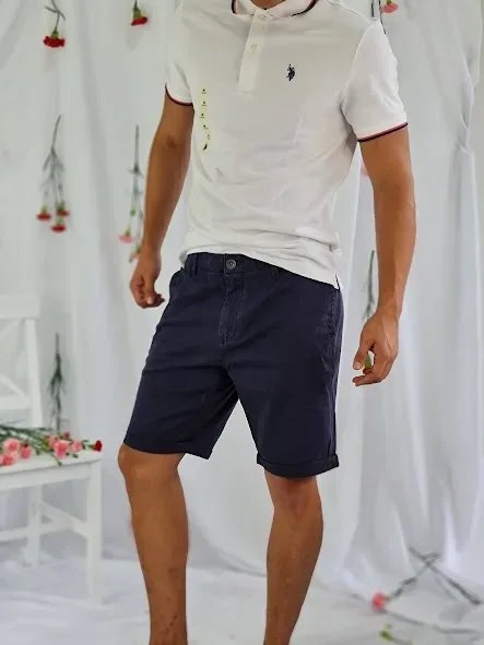 Short Indigo para caballero color azul