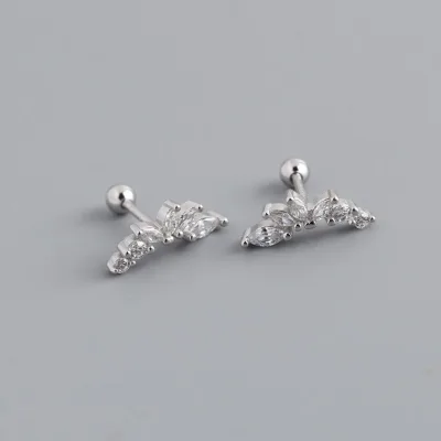 Aretes para dama de plata