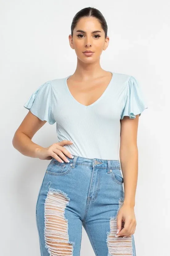 Blusa para Dama color celeste