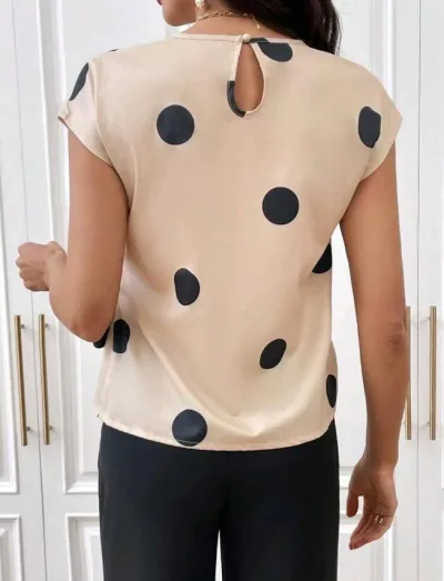 Blusa para dama color caqui