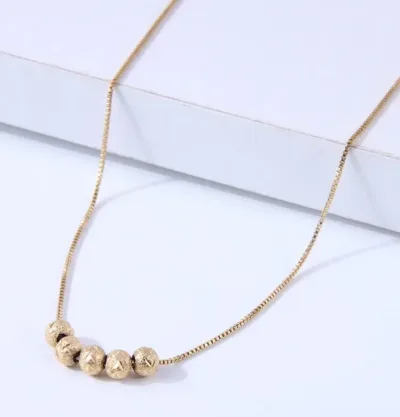 Collar para dama de acero de titanio