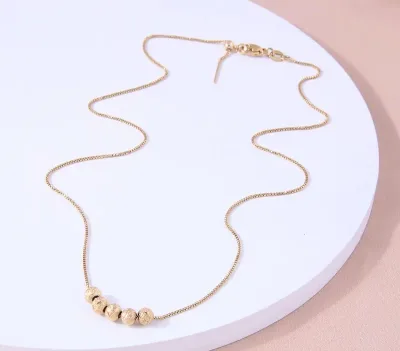 Collar para dama de acero de titanio