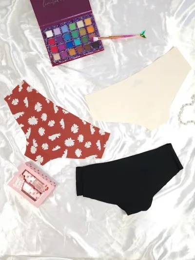 Set de bragas para dama diseño floral