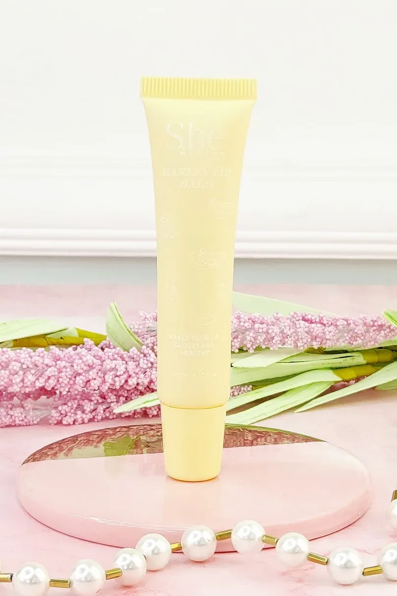 Balsamo labial hidratante SHE sabor banano