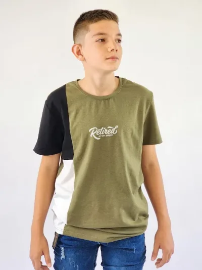 Camiseta Touch and go para niño multicolor