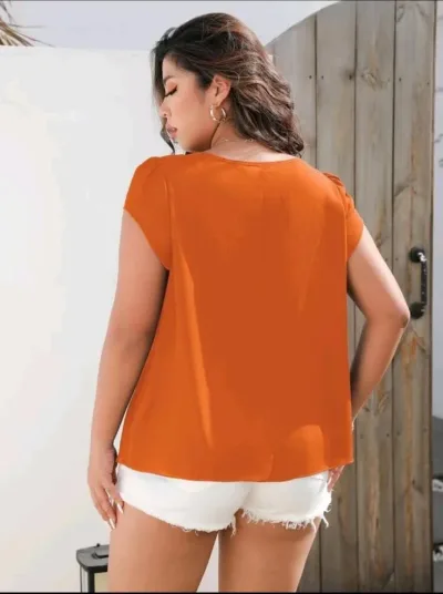 Blusa para dama color narajanja