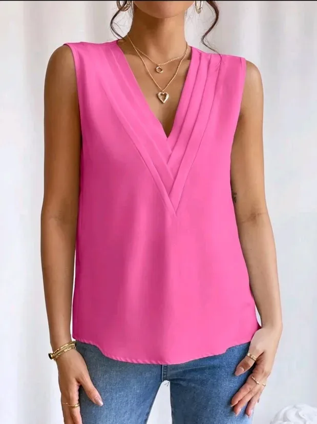 Blusa para dama sin mangas