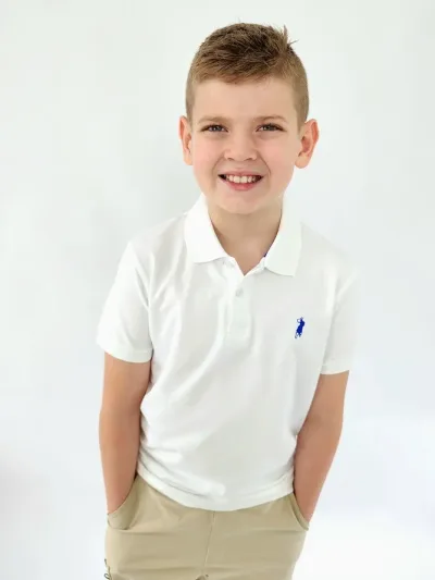 Camiseta Cambrige Polo Club para Niño