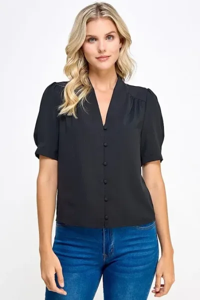 Blusa Milk & Honey para dama color negro