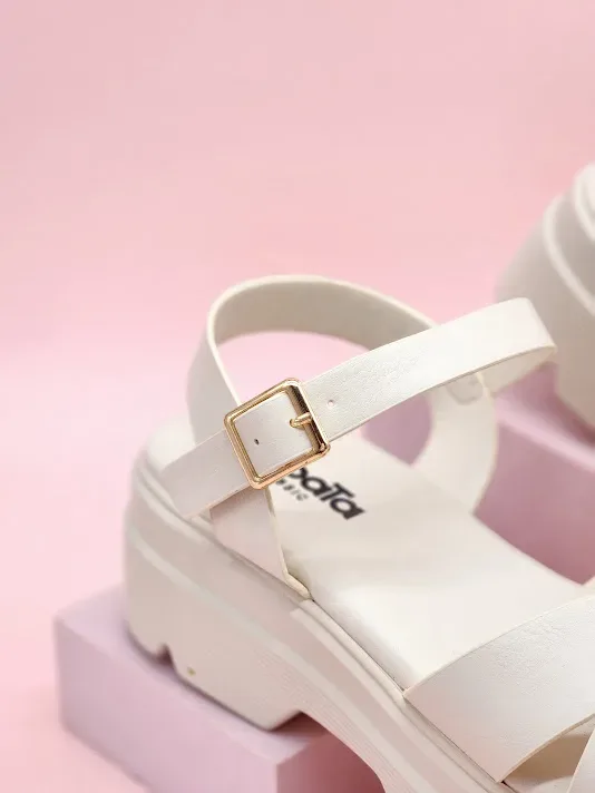 Sandalias Sabata para dama porto-2433 OFF WHITE