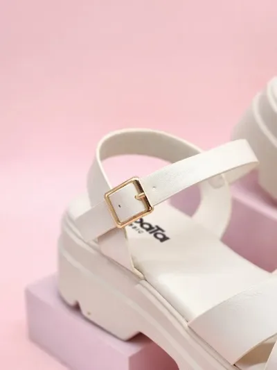 Sandalias Sabata para dama porto-2433 OFF WHITE