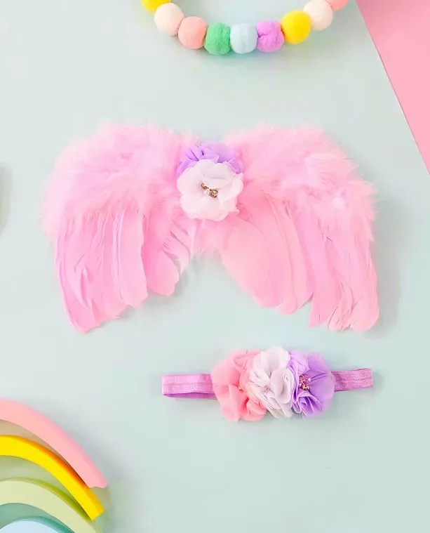 Accesorios para niña color rosa