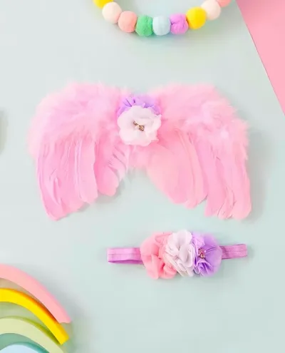 Accesorios para niña color rosa