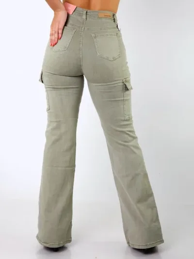 Pantalón cargo Hummer para dama 686-W14GPBCS