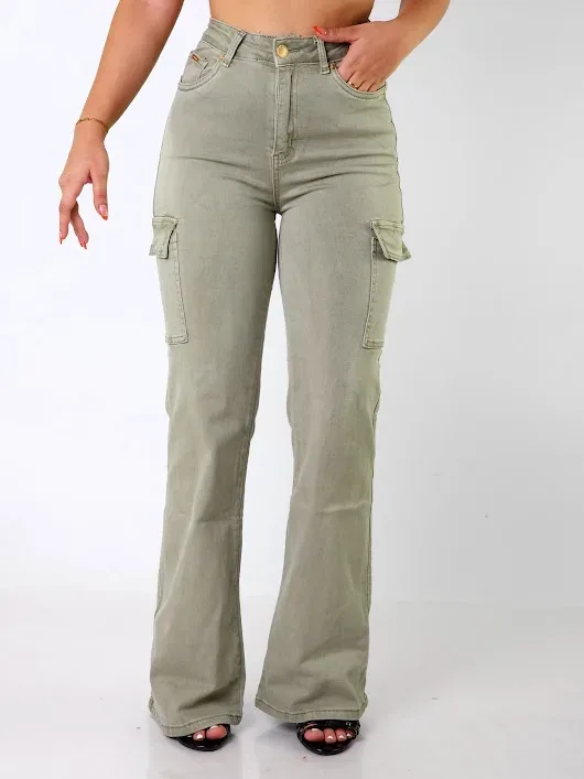 Pantalón cargo Hummer para dama 686-W14GPBCS