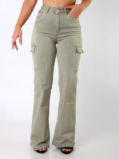 Pantalón cargo Hummer para dama 686-W14GPBCS